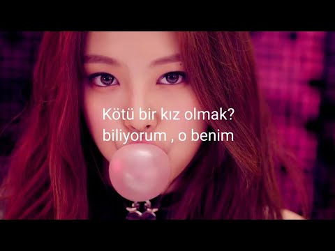 BLACKPINK - BOOMBAYAH (türkçe çeviri) ~Solar