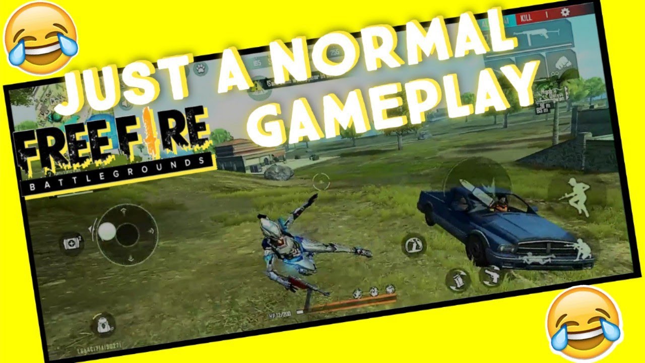 Just a normal free fire gameplay 😂 - YouTube