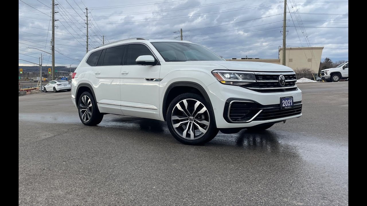 2021 Volkswagen R-Line Atlas (R085A) - YouTube