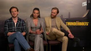 THUNDERBOLTS* | Hannah John-Kamen, Lewis Pullman and Wyatt Russell | HOT CORN