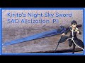 Kirito's Night Sky Sword [⚔️Sword Art Online Alicization] Made From Wood (Part 1)