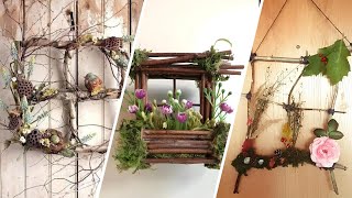 Creating Stunning Natural Windows: 20 DIY Twig and Branch Decor Ideas