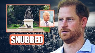 SNUBBED!⛔ Harry SNUBBED And Not Invited As First Ever Queen's Statue Is UNVEILED In Rutland