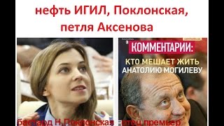 ЕБАНАРИУМ: нефтьИГИЛ, прокурор Поклонская, петля на шее Аксенова ЕБАНАРИУМ: нефтьИГИЛ, прокурор Поклонская, петля на шее Аксенова
