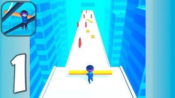 Roof Rails - Gameplay Walkthrough Part 1 (iOS, Android)