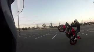 Learning To Stunt Ride Balance Point