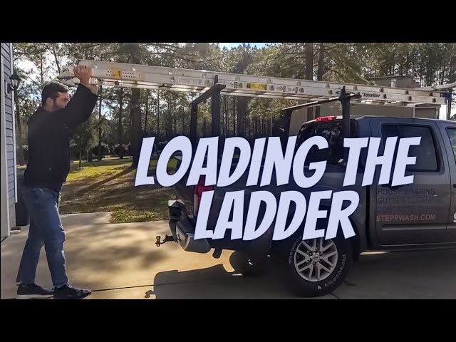 Ladder Vehicle Washing Ladder For Truck Washing