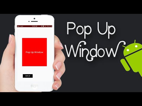 Video: Paano Mag-alis Ng Isang Pop-up Window Mula Sa Desktop