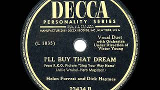 1945 HITS ARCHIVE: I’ll Buy That Dream - Dick Haymes & Helen Forrest