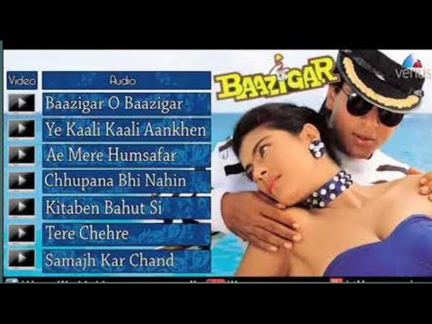 Baazigar Movie All Mp3 Songs 1993 Supar Hit Hindi Songs 90s Romantic Hits Song 