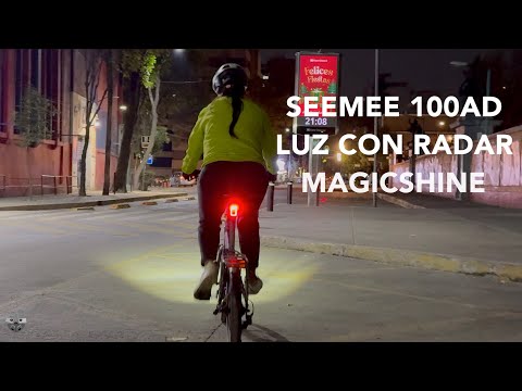 Luz Trasera para bicicleta Con radar de vehiculos Magicshine 2024