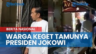 Warga Baubau Kaget Malam-malam Pintu Rumah Diketuk, Ternyata Tamunya Presiden Jokowi