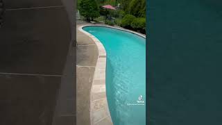 New coping & tile and plaster