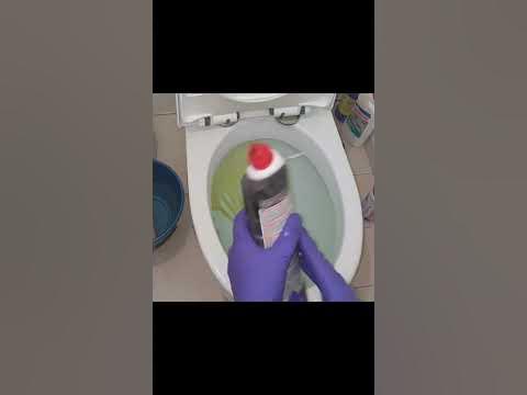 Asmr уборка туалета Domestos антиржавчина & Domestos антиналет +сарма ...