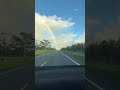 Come drive with me to the bottom of a rainbow 🌈  #Hawaii #808 #rainbow