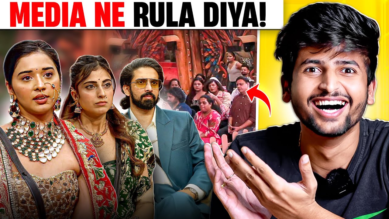 BEST EPISODE OF BIGGBOSS 19 !! MEDIA ROUND EXPOSED THEM ALL