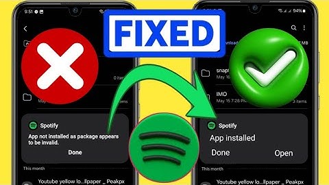 Cách sửa lỗi gói có vẻ không hợp lệ trên Samsung nên ứng dụng không cài đặt được