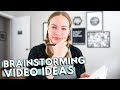 NEVER RUN OUT OF YOUTUBE VIDEO IDEAS: How I come up with my videos & my 2020 content calendar