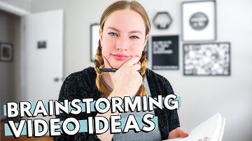 NEVER RUN OUT OF YOUTUBE VIDEO IDEAS: How I come up with my videos & my 2020 content calendar