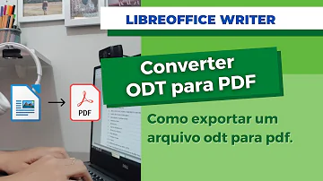 Como abrir um arquivo PDF no LibreOffice?