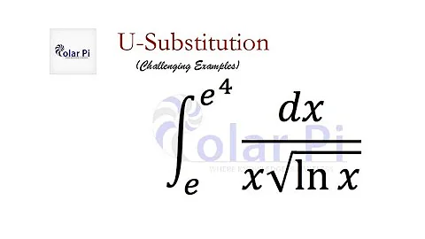 U-Substitution - Difficult Examples