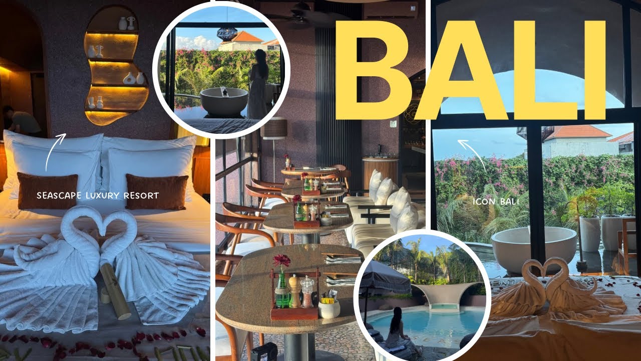 [🇮🇩] 발리여행 | 사누르 신상 10만원대 5성급 호텔 추천•시스케이프 리조트(SEASCAPE LUXURY RESORT) 아이콘 발리(icon bali) 쇼핑몰 맛집 