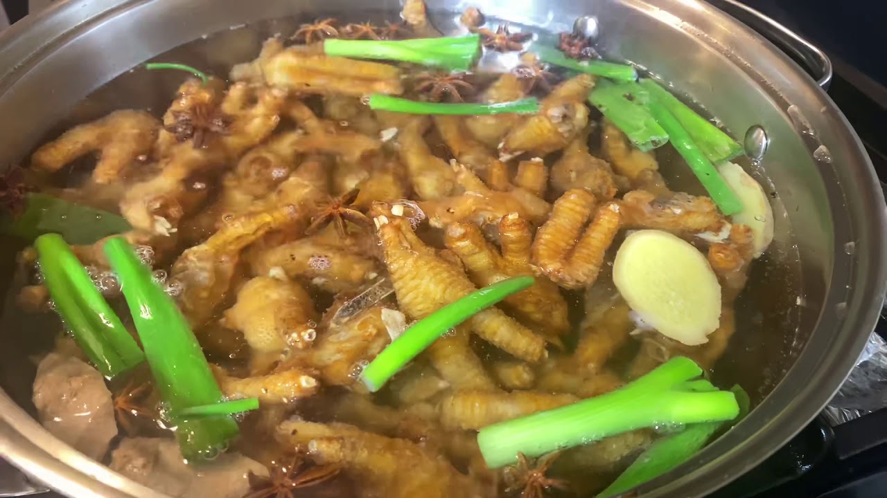 Chân gà hấp / phùng Chảo - Chicken Feet With Black Bean Sauce