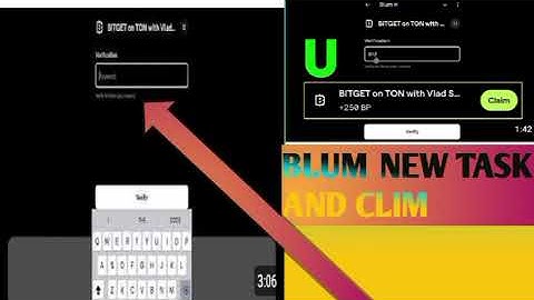 BITGET on TON with Vlad S Blum VideoCode |BITGET onTONwithVlad SBlumTodayVerificationKeyword