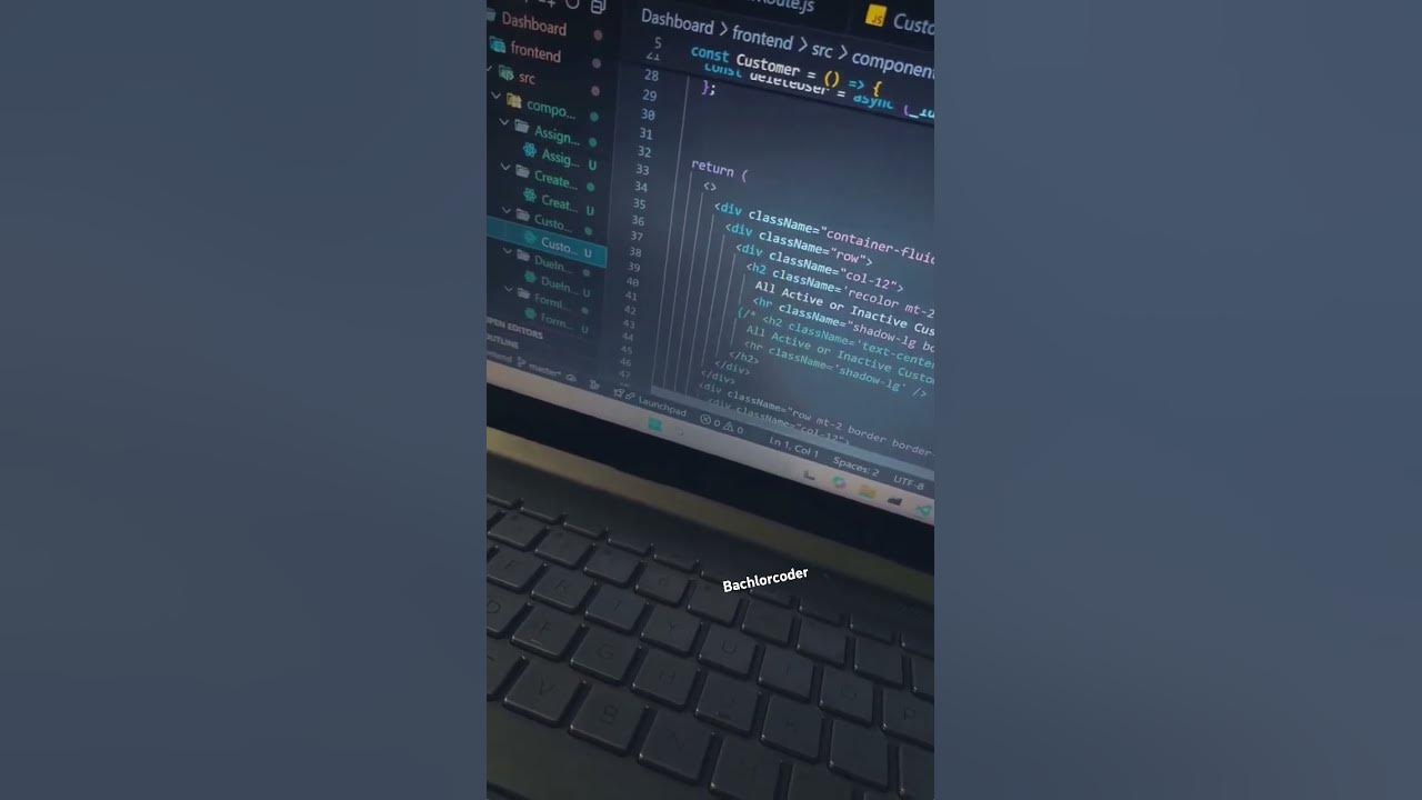 react framework part:-58(frontend developer coding)#engineer #coding # ...