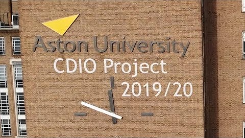 Aston University CDIO Project 2019/20 - Group 15