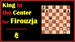 Hikaru Nakamura chases Alireza Firouzja's King in the Center at Magnus Carlsen's Invitational 2020