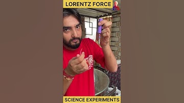 lorentz force demonstration | science experiments | #experiment #science #shorts