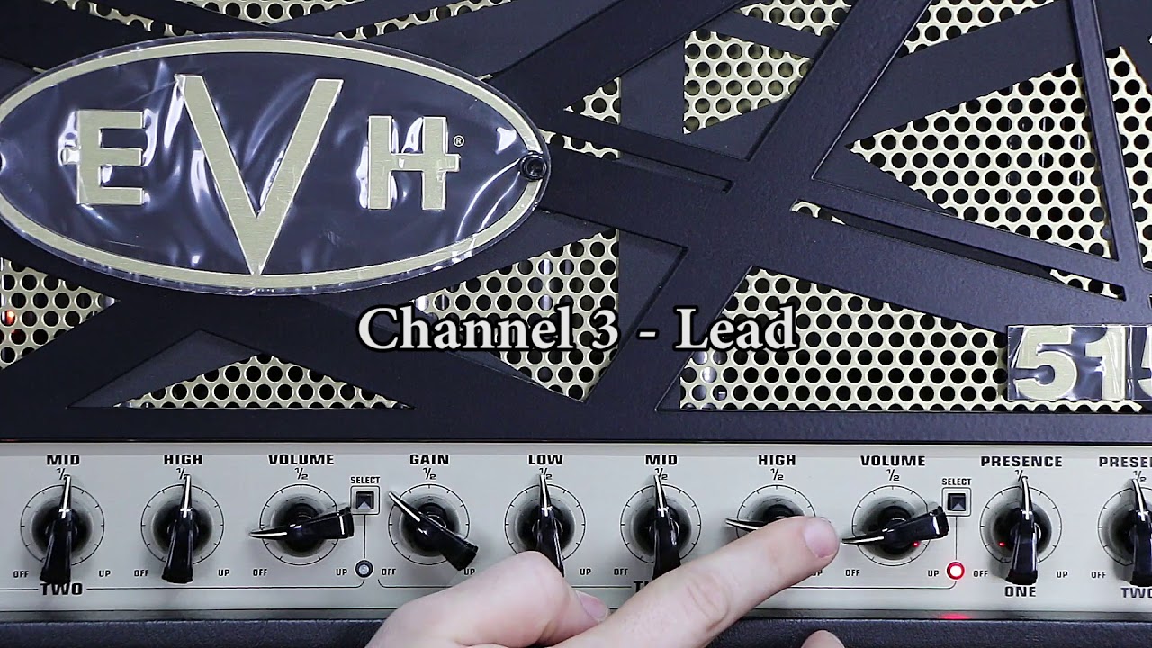 EVH 5150 III EL34 Settings - YouTube