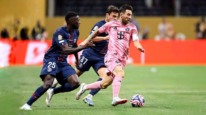 Lionel Messi Vs PSG 2025 - PSG Vs Inter Miami Club World Cup 2025
