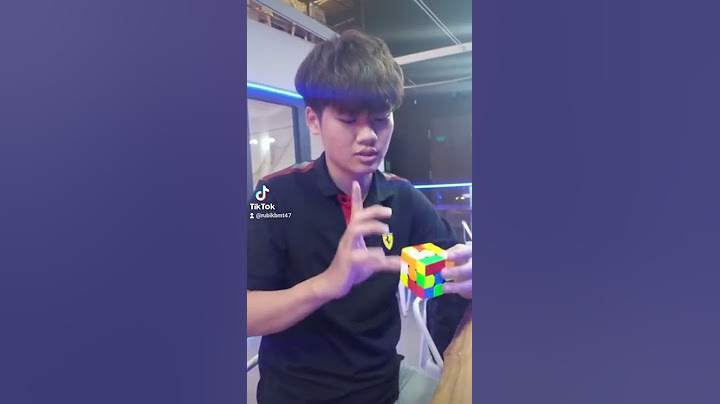Mẹo giải khối Rubik bị lật 1 góc (ft. Thông Nguyễn)