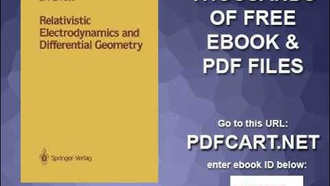 Relativistic Electrodynamics and Differential Geometry