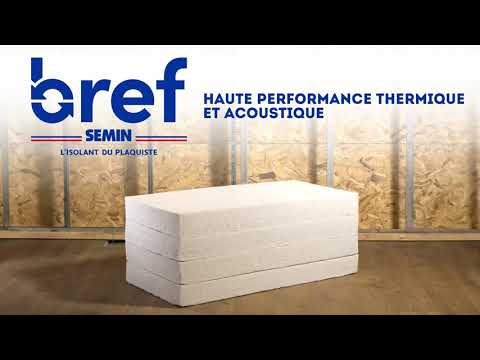 Pose de l'isolant BREF sur chantier - video from Semin