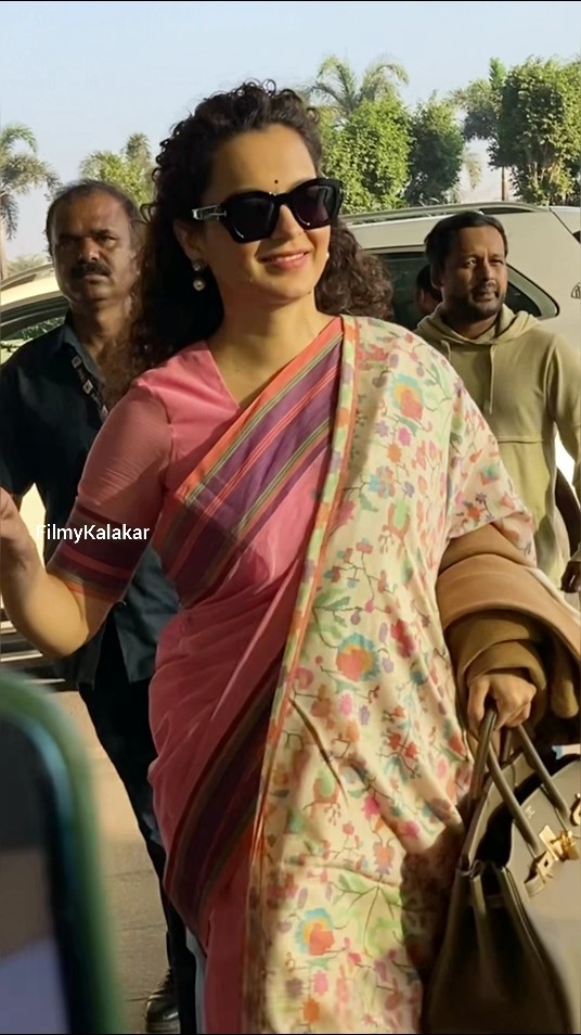 #kanganaranaut got us all swooning over her desi avatar ? #filmykalakar
