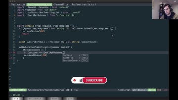 Refactoring: More TypeScript, TypeSafety, Mailgun Fun and Higher Order Functions! (Part 5)
