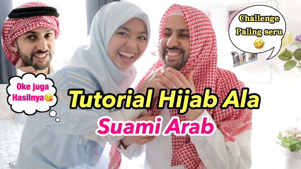 7 MACAM GAYA LAKI-LAKI ARAB PAKAI SORBAN (SHEMAGH TUTORIAL) 
