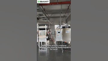 The solvent recovery machine recovers the cleaning waste liquid for reuse. #machine#solvent recovery