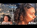 Curly Hair Routine For Transitioning Hair (That Actually Works!)