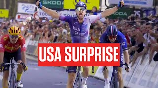US 23-Year-Old Trainee Riley Sheehan WINS Paris-Tours 2023