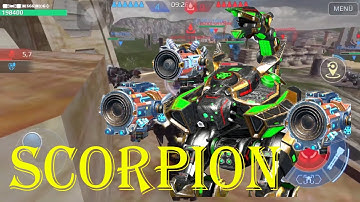 SCORPION HAVOC SCATTER, WAR ROBOTS