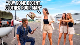 Arrogant Women Insulted a Mechanic For His Dirty Clothes... Not Knowing He's a Secret Billionaire!