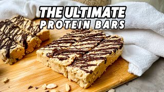10-Minute, No Bake Protein Bars 🍫💪