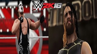 Wwe 2k16 Gameplay  Sting Vs Seth Rollins Wwe Chdanionship  Ps4