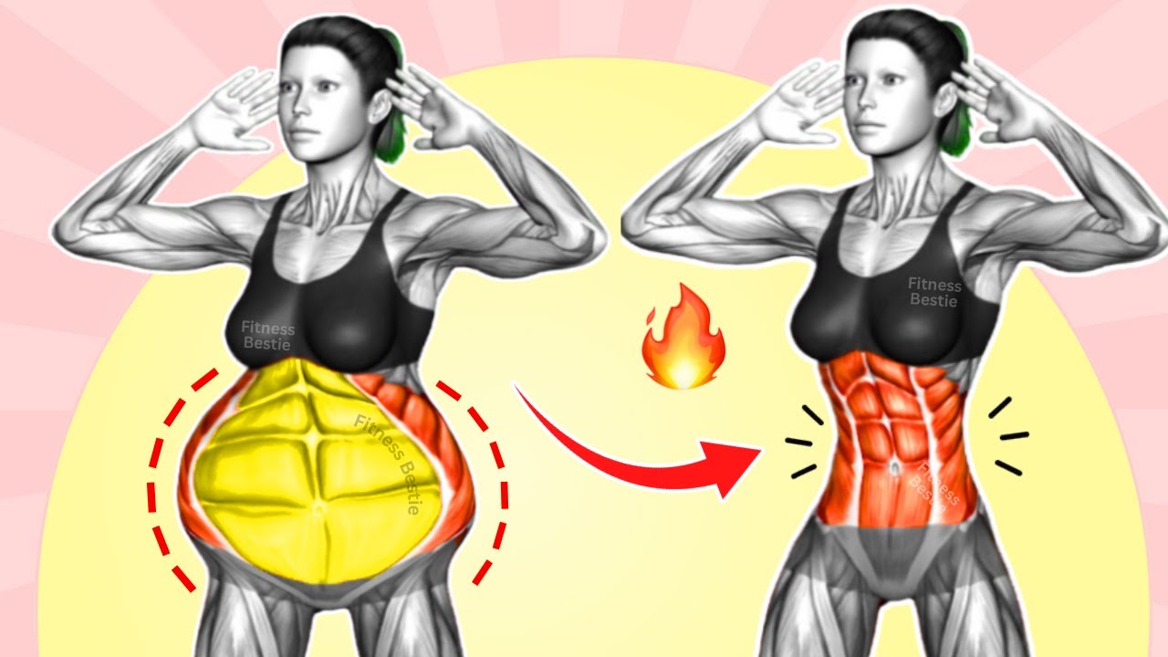 Burn Belly Fat Fast 30-Min Standing Workout to Target Flab Stomach