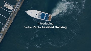 Expert demo of Volvo Penta Assisted Docking system