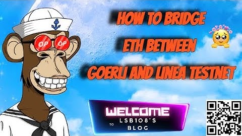 How to bridge ETH between Goerli and Linea Testnet